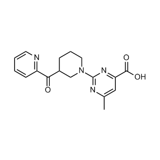 6-Methyl-2-(3-picolinoylpiperidin-1-yl)pyrimidine-4-carboxylic acid