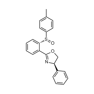 (R)-4-Phenyl-2-(2-((S)-p-tolylsulfinyl)phenyl)-4,5-dihydrooxazole