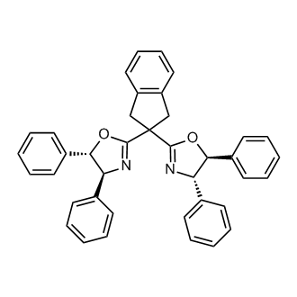 (4S,4'S,5S,5'S)-2,2'-(2,3-Dihydro-1H-indene-2,2-diyl)bis(4,5-diphenyl-4,5-dihydrooxazole)