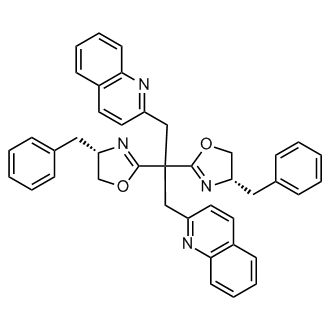 (4S,4'S)-2,2'-(1,3-Di(quinolin-2-yl)propane-2,2-diyl)bis(4-benzyl-4,5-dihydrooxazole)