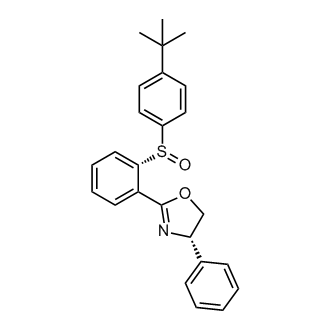 (S)-2-(2-((S)-(4-(tert-Butyl)phenyl)sulfinyl)phenyl)-4-phenyl-4,5-dihydrooxazole