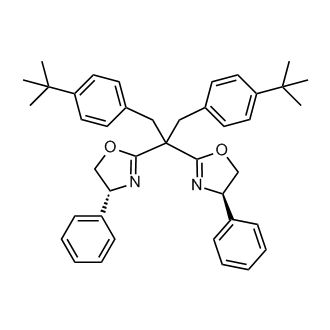(4R,4'R)-2,2'-(1,3-Bis(4-(tert-butyl)phenyl)propane-2,2-diyl)bis(4-phenyl-4,5-dihydrooxazole)
