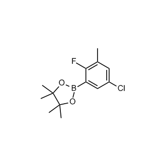 2-(5-Chloro-2-fluoro-3-methylphenyl)-4,4,5,5-tetramethyl-1,3,2-dioxaborolane
