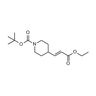 (E)-tert-Butyl 4-(3-ethoxy-3-oxoprop-1-en-1-yl)piperidine-1-carboxylate