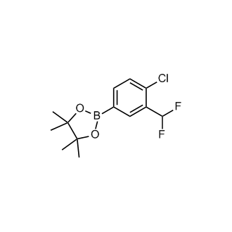 2-(4-Chloro-3-(difluoromethyl)phenyl)-4,4,5,5-tetramethyl-1,3,2-dioxaborolane