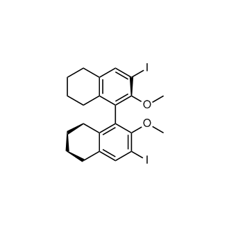 3,3'-Diiodo-2,2'-dimethoxy-5,5',6,6',7,7',8,8'-octahydro-1,1'-binaphthalene