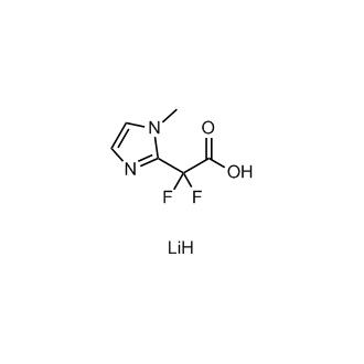 2,2-Difluoro-2-(1-methyl-1H-imidazol-2-yl)acetic acid, lithium salt
