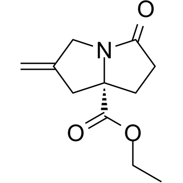 (S)-Ethyl 2-methylene-5-oxohexahydro-1H-pyrrolizine-7a-carboxylate