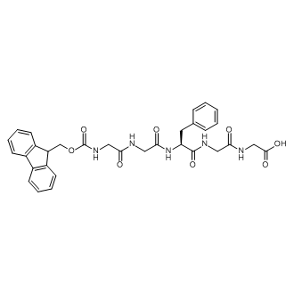 (S)-11-Benzyl-1-(9H-fluoren-9-yl)-3,6,9,12,15-pentaoxo-2-oxa-4,7,10,13,16-pentaazaoctadecan-18-oic acid