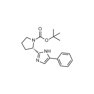 (S)-tert-Butyl 2-(5-phenyl-1H-imidazol-2-yl)pyrrolidine-1-carboxylate