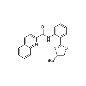 (S)-N-(2-(4-Isobutyl-4,5-dihydrooxazol-2-yl)phenyl)quinoline-2-carboxamide