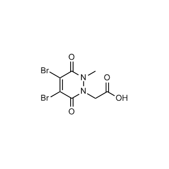 4,5-Dibromo-3,6-dihydro-2-methyl-3,6-dioxo-1(2H)-pyridazineacetic acid