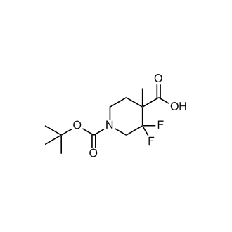 1-(tert-Butoxycarbonyl)-3,3-difluoro-4-methylpiperidine-4-carboxylic acid