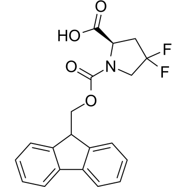 (R)-1-(((9H-Fluoren-9-yl)methoxy)carbonyl)-4,4-difluoropyrrolidine-2-carboxylic acid