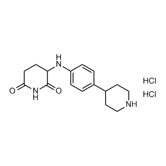3-((4-(Piperidin-4-yl)phenyl)amino)piperidine-2,6-dione dihydrochloride