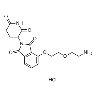 4-(2-(2-Aminoethoxy)ethoxy)-2-(2,6-dioxopiperidin-3-yl)isoindoline-1,3-dione hydrochloride