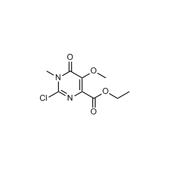 Ethyl 2-chloro-5-methoxy-1-methyl-6-oxo-1,6-dihydropyrimidine-4-carboxylate