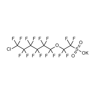 2-((6-Chloro-1,1,2,2,3,3,4,4,5,5,6,6-dodecafluorohexyl)oxy)-1,1,2,2-tetrafluoroethanesulfonic acid, potassium salt
