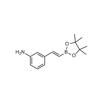 (E)-3-(2-(4,4,5,5-Tetramethyl-1,3,2-dioxaborolan-2-yl)vinyl)aniline