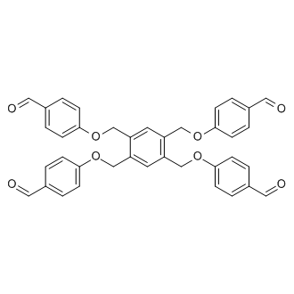 4,4',4'',4'''-((Benzene-1,2,4,5-tetrayltetrakis(methylene))tetrakis(oxy))tetrabenzaldehyde