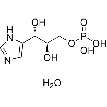 1,2,3-Propanetriol, 1-(1H-imidazol-4-yl)-, 3-(dihydrogen phosphate), monohydrate, (1S,2R)-