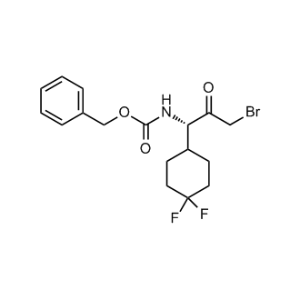 Benzyl (S)-(3-bromo-1-(4,4-difluorocyclohexyl)-2-oxopropyl)carbamate