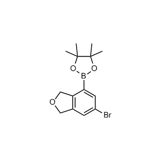 6-Bromo-1,3-dihydro-4-(4,4,5,5-tetramethyl-1,3,2-dioxaborolan-2-yl)isobenzofuran