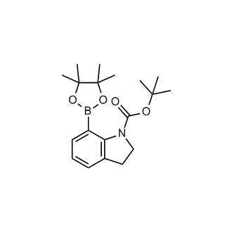 1,1-Dimethylethyl 2,3-dihydro-7-(4,4,5,5-tetramethyl-1,3,2-dioxaborolan-2-yl)-1H-indole-1-carboxylate