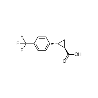 rel- (1R,2R)-2-(4-(Trifluoromethyl)phenyl)cyclopropanecarboxylic acid