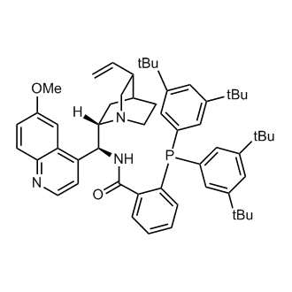 2-(Bis(3,5-di-tert-butylphenyl)phosphino)-N-((S)-(6-methoxyquinolin-4-yl)((1S,2S,4S,5R)-5-vinylquinuclidin-2-yl)methyl)benzamide