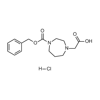 2-(4-((Benzyloxy)carbonyl)-1,4-diazepan-1-yl)acetic acid hydrochloride