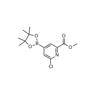 Methyl 6-chloro-4-(4,4,5,5-tetramethyl-1,3,2-dioxaborolan-2-yl)-2-pyridinecarboxylate
