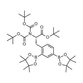 tert-Butyl (S)-3-(2,4-bis(4,4,5,5-tetramethyl-1,3,2-dioxaborolan-2-yl)phenyl)-2-(N-bis(tert-butoxycarbonyl)propanoate