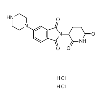 2-(2,6-Dioxopiperidin-3-yl)-5-(piperazin-1-yl)isoindoline-1,3-dione dihydrochloride