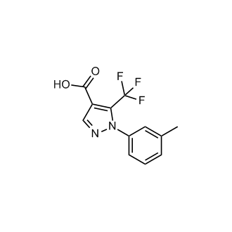 1-(3-Methylphenyl)-5-(trifluoromethyl)-1H-pyrazole-4-carboxylic acid