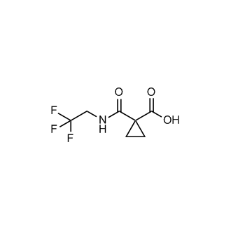 1-((2,2,2-Trifluoroethyl)carbamoyl)cyclopropane-1-carboxylic acid