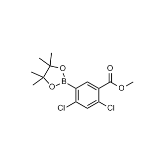 Methyl 2,4-dichloro-5-(4,4,5,5-tetramethyl-1,3,2-dioxaborolan-2-yl)benzoate