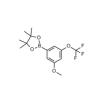 2-(3-Methoxy-5-(trifluoromethoxy)phenyl)-4,4,5,5-tetramethyl-1,3,2-dioxaborolane