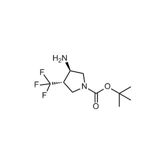 tert-Butyl (3R,4S)-3-amino-4-(trifluoromethyl)pyrrolidine-1-carboxylate