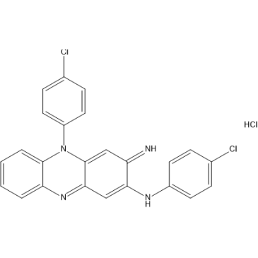 N,5-Bis(4-chlorophenyl)-3-imino-3,5-dihydrophenazin-2-amine hydrochloride