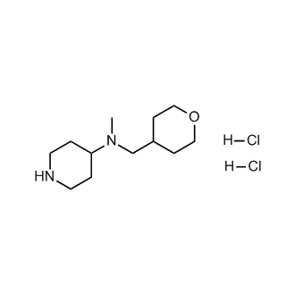 N-Methyl-N-((tetrahydro-2H-pyran-4-yl)methyl)piperidin-4-amine dihydrochloride