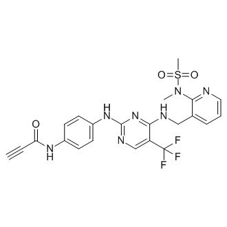 N-(4-((4-(((2-(N-Methylmethylsulfonamido)pyridin-3-yl)methyl)amino)-5-(trifluoromethyl)pyrimidin-2-yl)amino)phenyl)propiolamide
