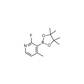 2-Fluoro-4-methyl-3-(4,4,5,5-tetramethyl-1,3,2-dioxaborolan-2-yl)pyridine