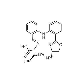 (S,E)-2,6-Diisopropyl-N-(2-((2-(4-isopropyl-4,5-dihydrooxazol-2-yl)phenyl)amino)benzylidene)aniline