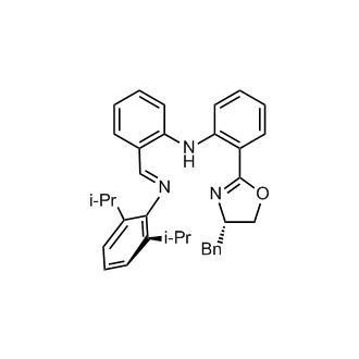 (R,E)-N-(2-((2-(4-Benzyl-4,5-dihydrooxazol-2-yl)phenyl)amino)benzylidene)-2,6-diisopropylaniline