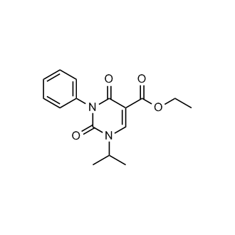 Ethyl 1-isopropyl-2,4-dioxo-3-phenyl-1,2,3,4-tetrahydropyrimidine-5-carboxylate