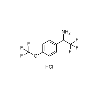 2,2,2-Trifluoro-1-(4-(trifluoromethoxy)phenyl)ethan-1-amine hydrochloride