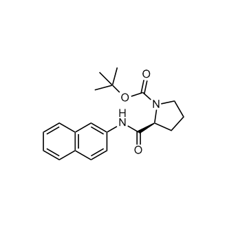 (S)-tert-Butyl 2-(naphthalen-2-ylcarbamoyl)pyrrolidine-1-carboxylate