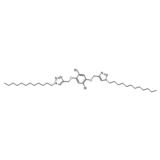 4,4'-(((2,5-Dibromo-1,4-phenylene)bis(oxy))bis(methylene))bis(1-dodecyl-1H-1,2,3-triazole)