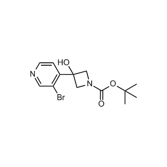 1,1-Dimethylethyl 3-(3-bromo-4-pyridinyl)-3-hydroxy-1-azetidinecarboxylate